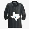 Women's Silk Touch 3/4 Sleeve Polo Thumbnail